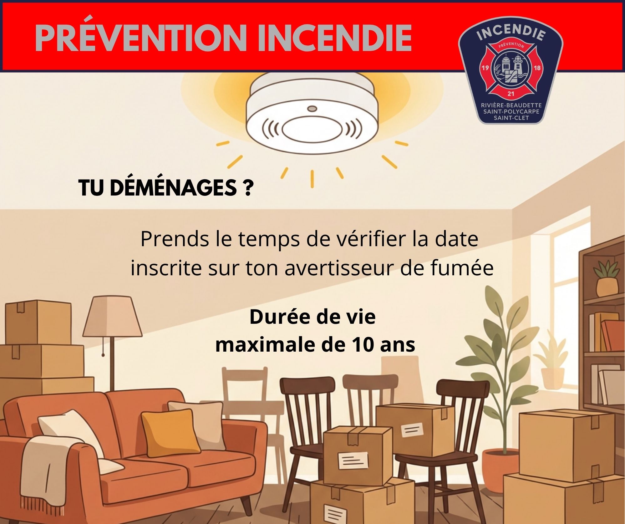 Vous déménagez ?